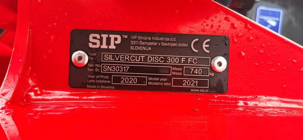 Mähwerk za tip SIP Silvercut 300F-FC, Gebrauchtmaschine u Wierden (Slika 8)