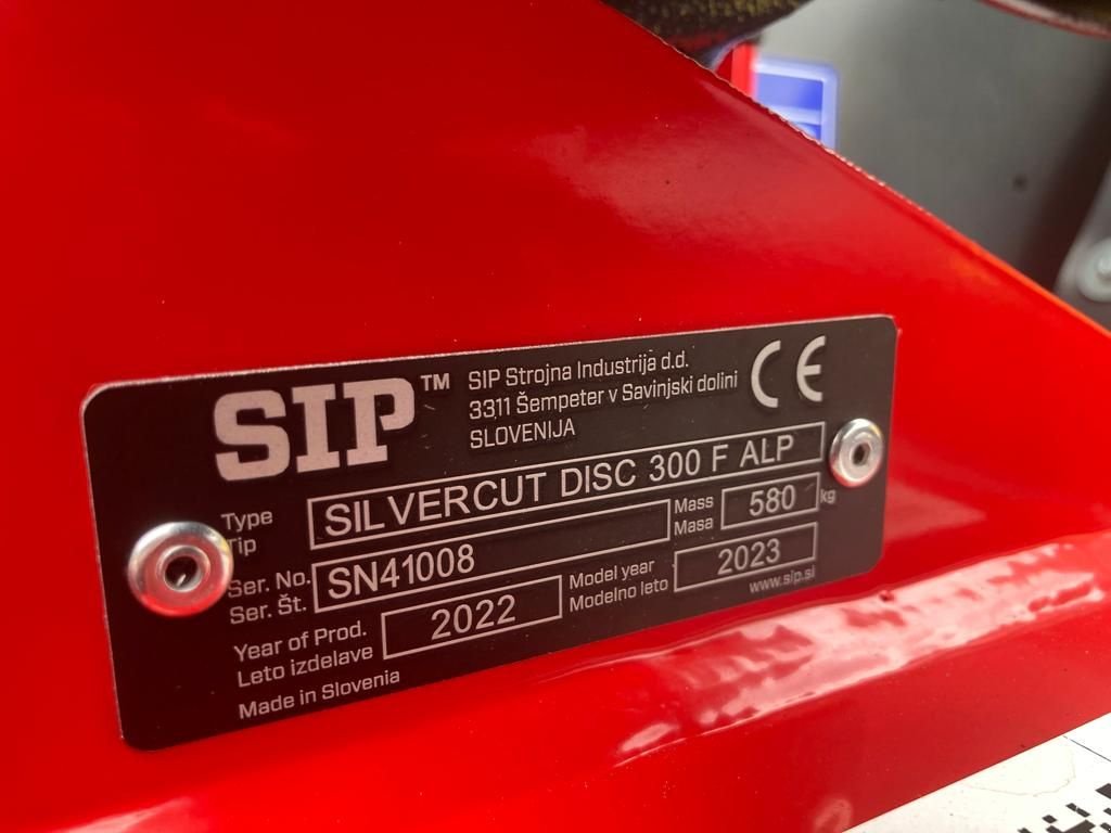 Mähwerk del tipo SIP Silvercut Silvercut Disc 300 F ALP Frontmaaier, Gebrauchtmaschine In Wierden (Immagine 2)