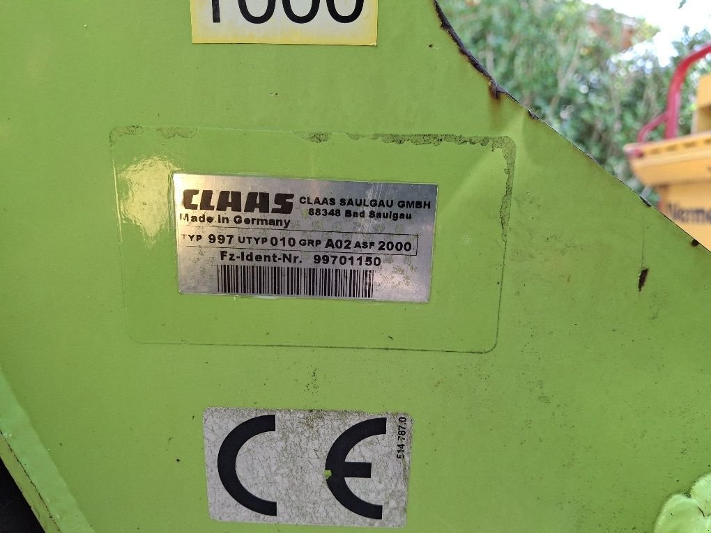 Mähwerk tip Sonstige Claas Disco 3100 C, Gebrauchtmaschine in Maartensdijk (Poză 6)