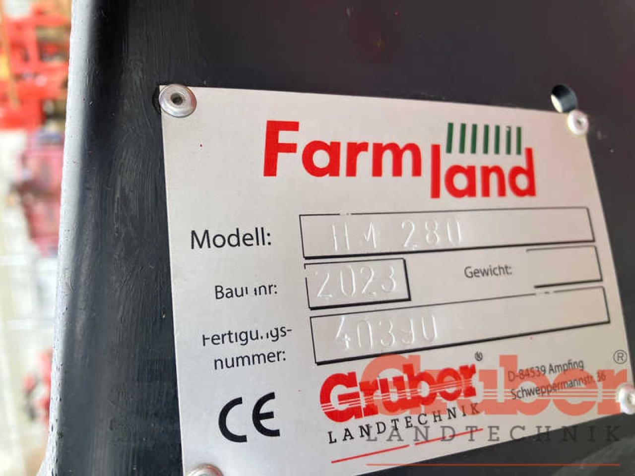 Mähwerk typu Sonstige Farmland FPM HM 280, Gebrauchtmaschine w Ampfing (Zdjęcie 6)