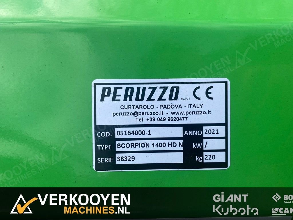 Mähwerk του τύπου Sonstige Giant Klepelmaaier 1400 HD (35-45 ltr/min), Neumaschine σε Vessem (Φωτογραφία 11)