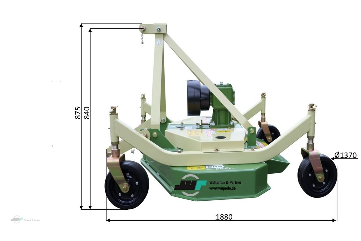 Mähwerk του τύπου Sonstige Hecksichelmähwerk 1,80 m Stark ab 25 PS, Neumaschine σε Wesenberg (Φωτογραφία 2)