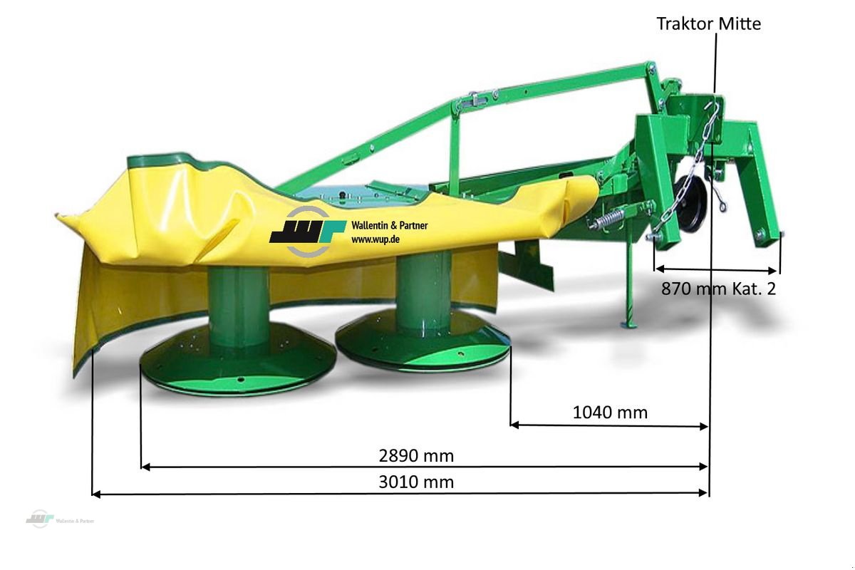 Mähwerk des Typs Sonstige Trommelmähwerk 1,85 m, Neumaschine in Wesenberg (Bild 2)