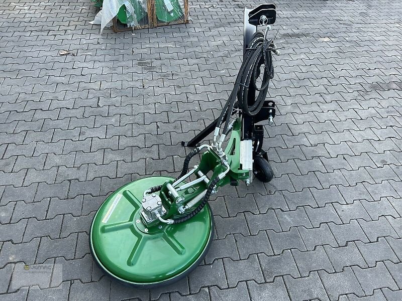 Mähwerk des Typs Vemac Zaunmäher Geo Disk Mäher Mähwerk hydraulisch Sichelmäher Hoflader, Neumaschine in Sülzetal OT Osterweddingen (Bild 4)