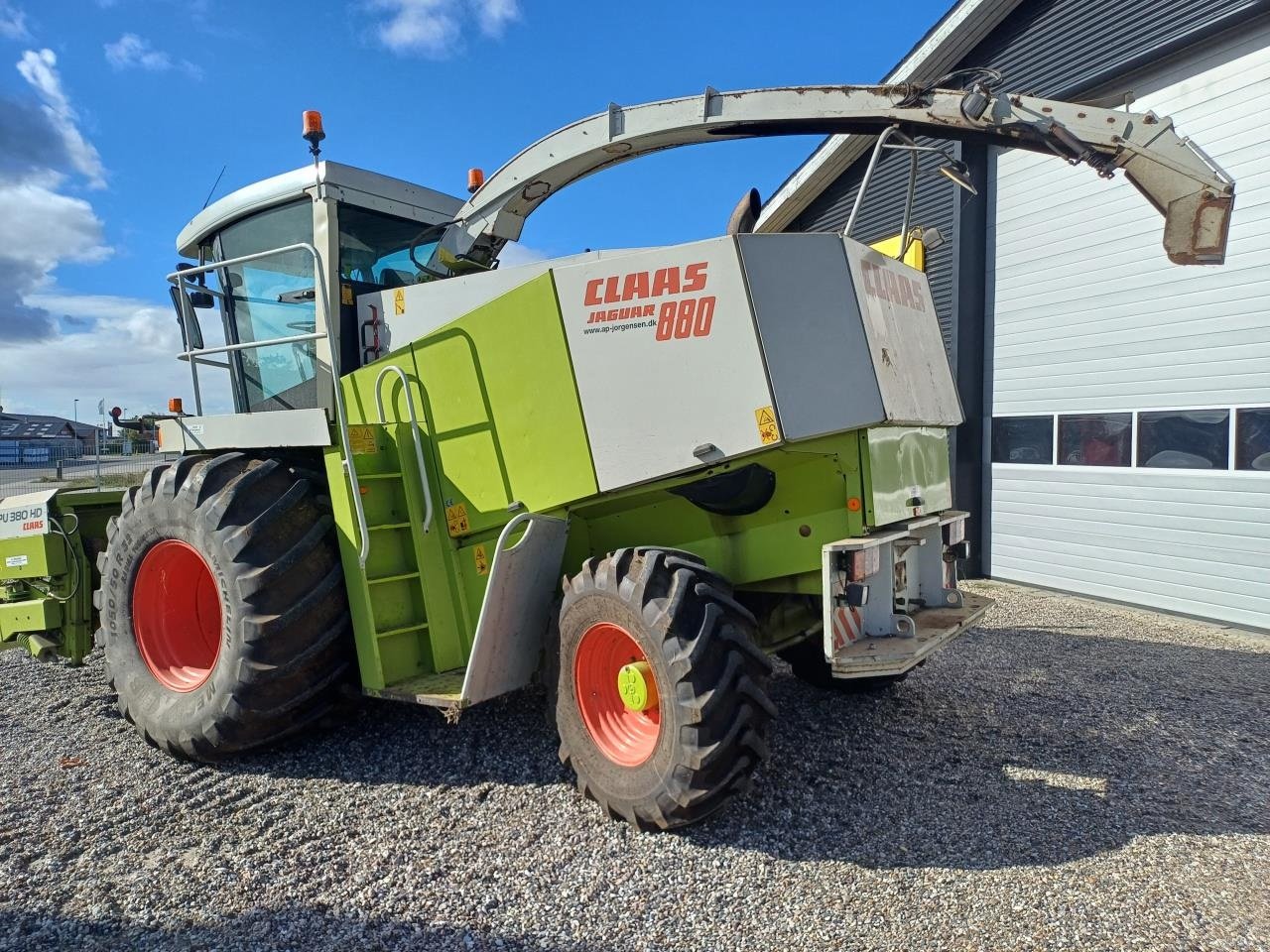 Maisgebiß des Typs CLAAS JAGUAR 880, Gebrauchtmaschine in Skjern (Bild 2)