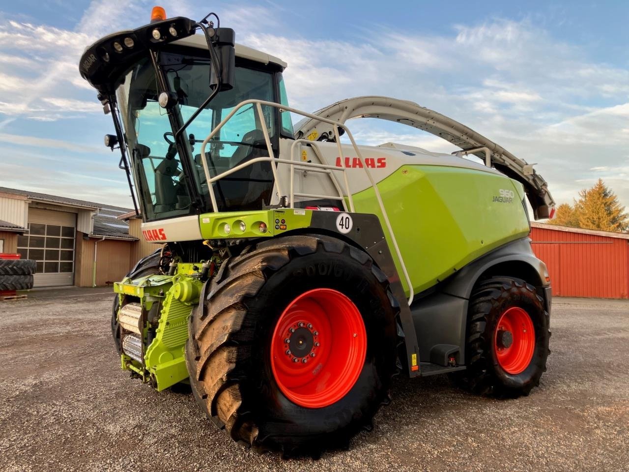 Maisgebiß от тип CLAAS JAGUAR 960, Gebrauchtmaschine в Tim (Снимка 1)