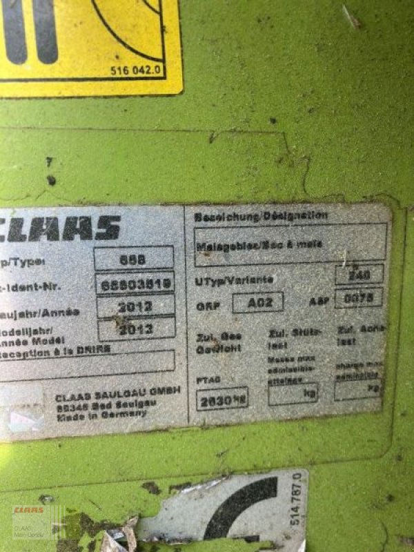 Maisgebiß του τύπου CLAAS ORBIS 600, Gebrauchtmaschine σε Heilsbronn (Φωτογραφία 7)