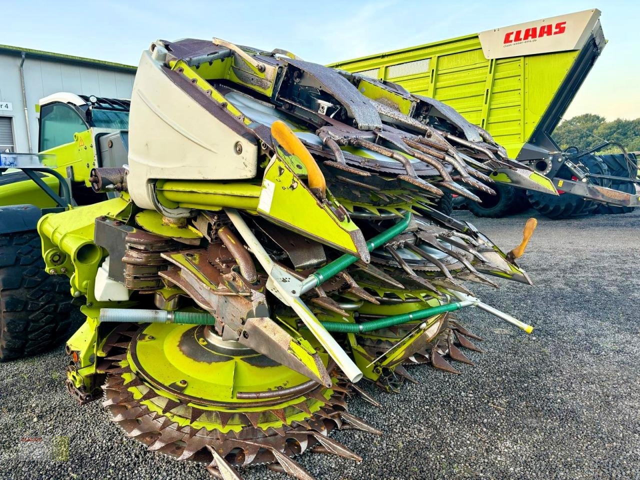 Maisgebiß des Typs CLAAS ORBIS 750 AC AUTO CONTOUR, 10-reiher, für JAGUAR 800 – 900, Gebrauchtmaschine in Neerstedt (Bild 3)