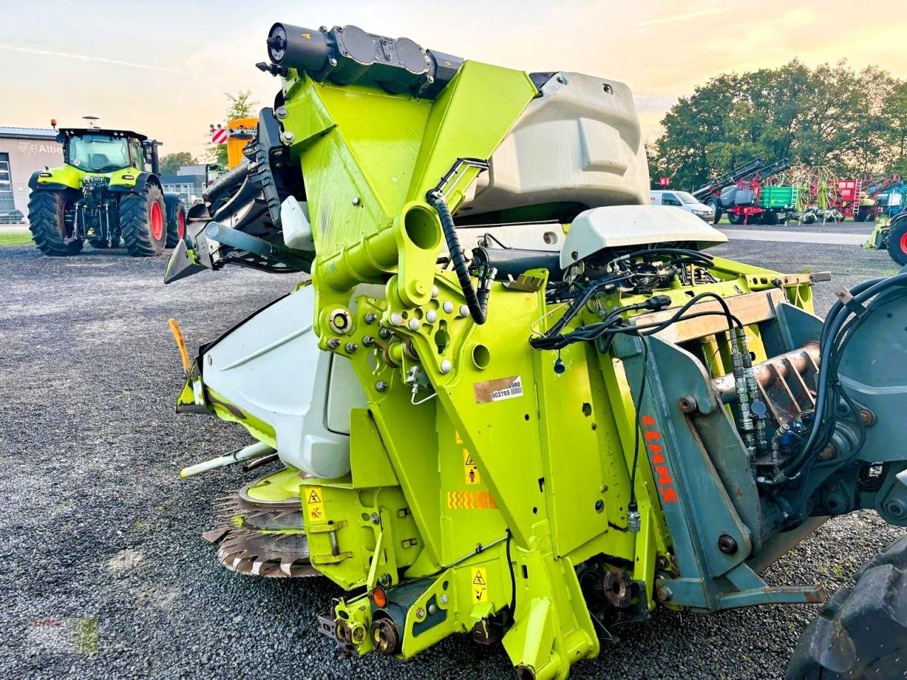 Maisgebiß des Typs CLAAS ORBIS 750 AC AUTO CONTOUR, 10-reiher, für JAGUAR 800 – 900, Gebrauchtmaschine in Neerstedt (Bild 7)