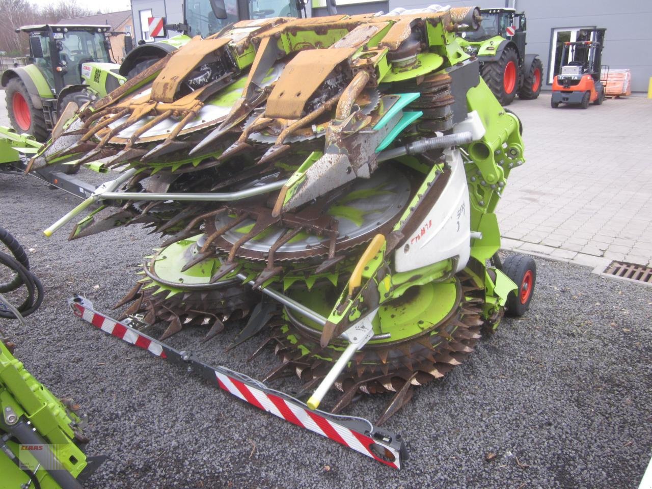 Maisgebiß du type CLAAS ORBIS 750 AC AUTO CONTOUR, 10-reiher, für JAGUAR 800 – 900, Gebrauchtmaschine en Molbergen (Photo 4)