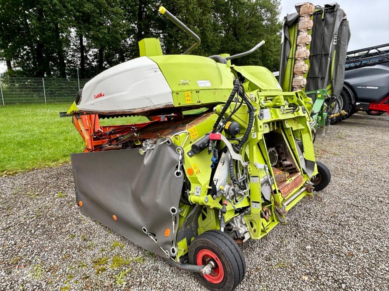 Maisgebiß des Typs CLAAS ORBIS 750 AC AUTO CONTOUR, 10-reiher, Transportsystem, für JAGUAR 800 - 900, Gebrauchtmaschine in Neerstedt (Bild 4)