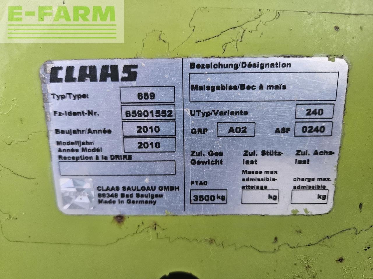 Maisgebiss des Typs CLAAS orbis 750 ac ts pro, Gebrauchtmaschine in ILZ (Bild 5)