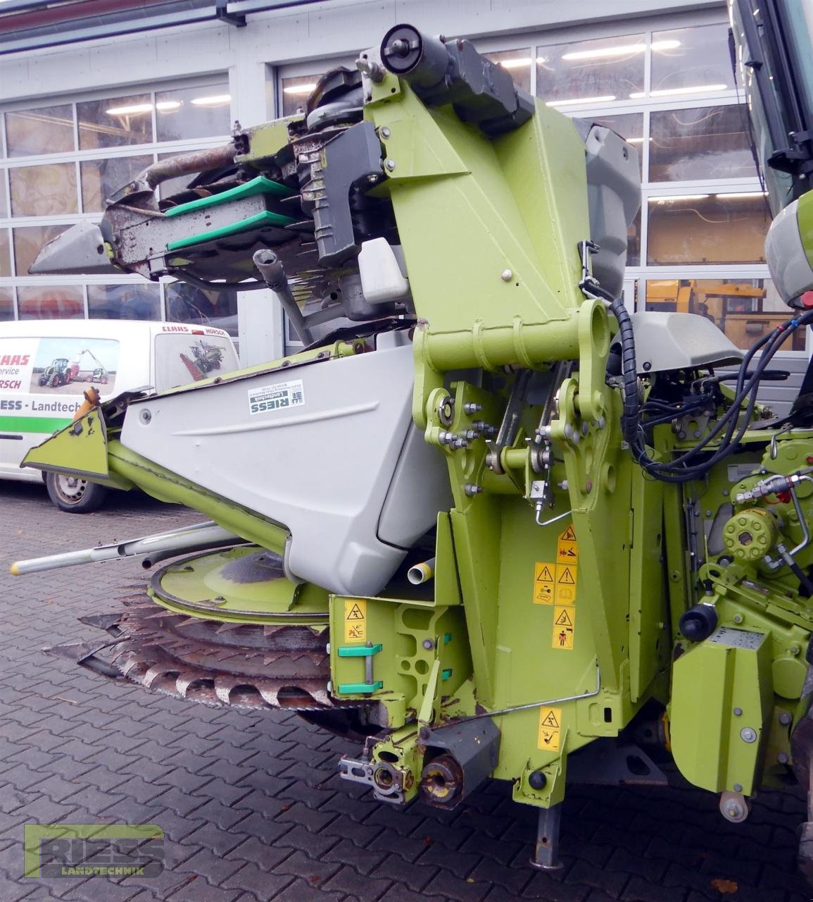 Maisgebiß tipa CLAAS ORBIS 750 AUTO CONTOUR, Gebrauchtmaschine u Homberg (Ohm) - Maulbach (Slika 21)