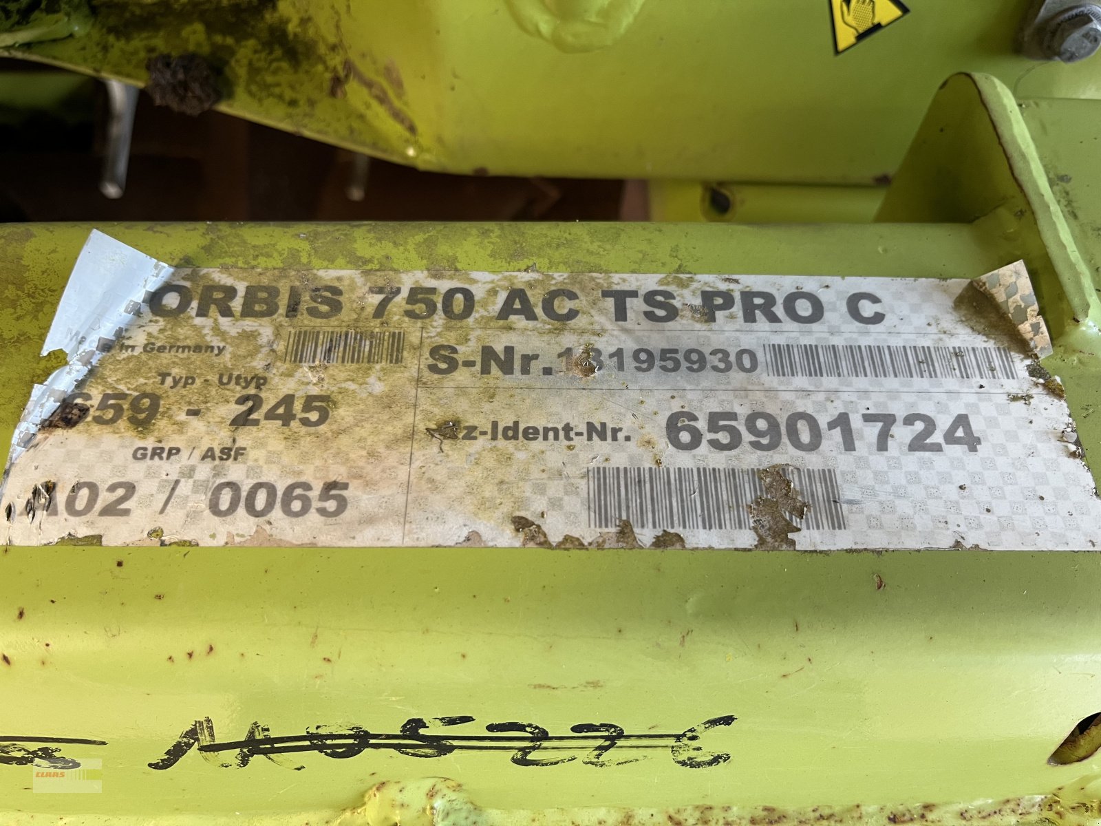 Maisgebiß des Typs CLAAS Orbis 750 PRES REDUZIERT !!!, Gebrauchtmaschine in Langenau (Bild 5)