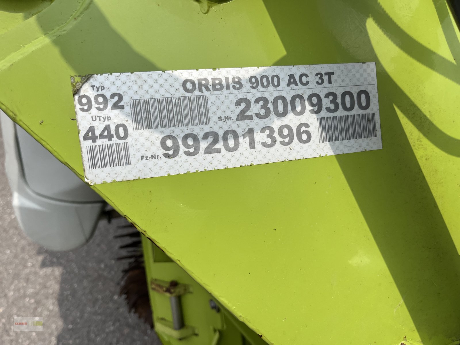 Maisgebiß του τύπου CLAAS Orbis 900 PREIS REDUZIERT !!!, Gebrauchtmaschine σε Langenau (Φωτογραφία 12)