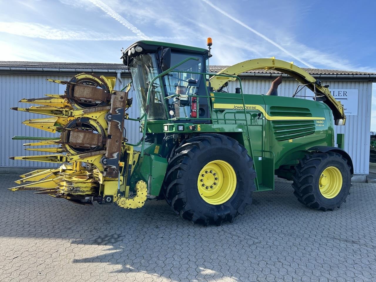 Maisgebiß a típus John Deere 7480, Gebrauchtmaschine ekkor: Bramming (Kép 1)