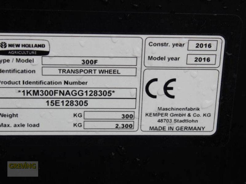 Maisgebiss a típus Kemper 300F Komfort-Zusatzfahrwerk, Neumaschine ekkor: Ahaus (Kép 7)