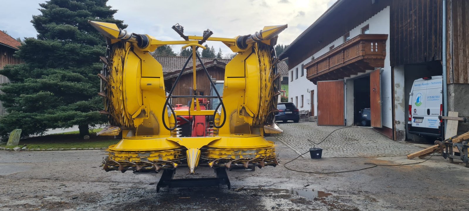 Maisgebiß Türe ait Kemper 460, Gebrauchtmaschine içinde Kollnburg (resim 2)