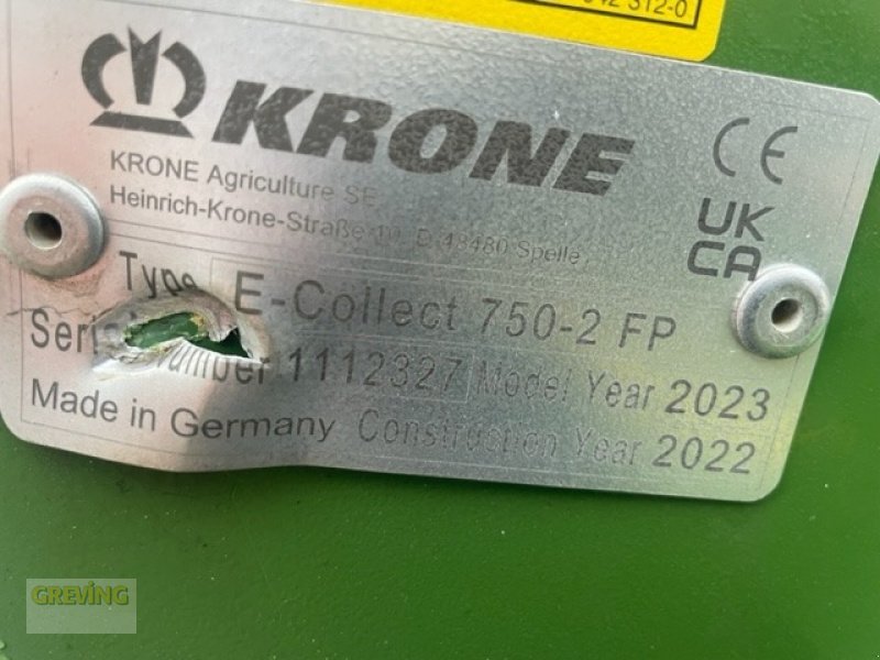 Maisgebiß tip Krone Easy Collect 750-2FP *Passend für John Deere, Neumaschine in Ahaus (Poză 17)