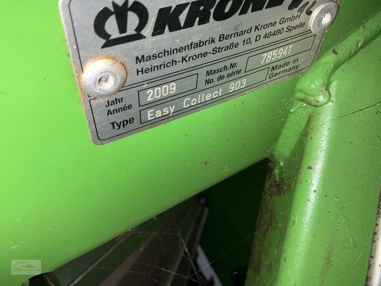 Maisgebiß от тип Krone Easy Collect 903, Gebrauchtmaschine в Pfreimd (Снимка 8)