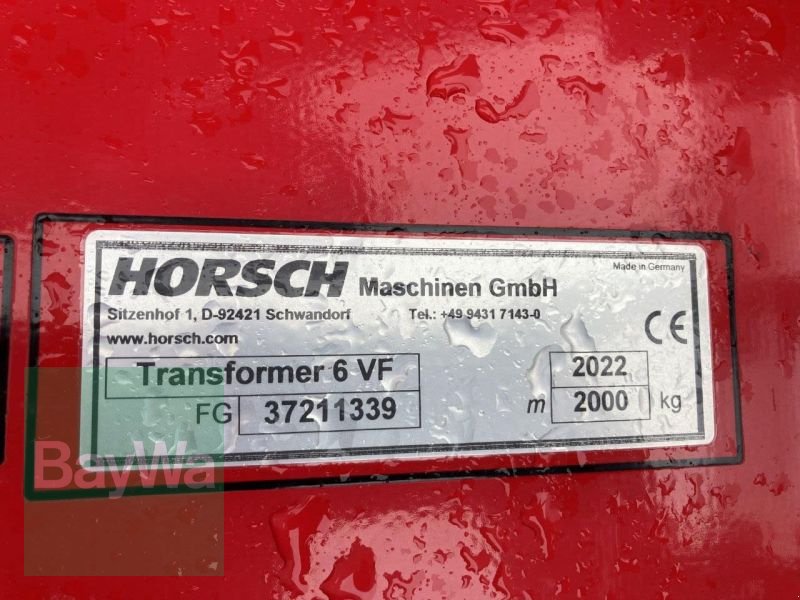 Maishackgerät του τύπου Horsch TRANSFORMER 6 VF, Vorführmaschine σε Lupburg (Φωτογραφία 5)