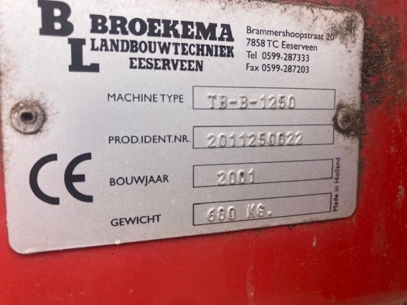 Maishackgerät typu Sonstige TB-B-1250, Gebrauchtmaschine w Thisted (Zdjęcie 3)