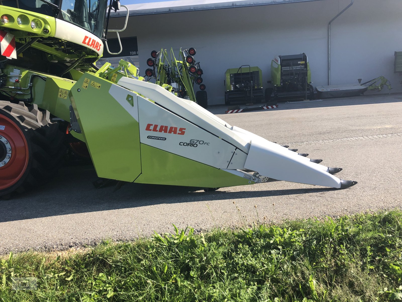 Maispflückvorsatz des Typs CLAAS Corio 670 FC CONSPEED, Gebrauchtmaschine in Zell an der Pram (Bild 9)