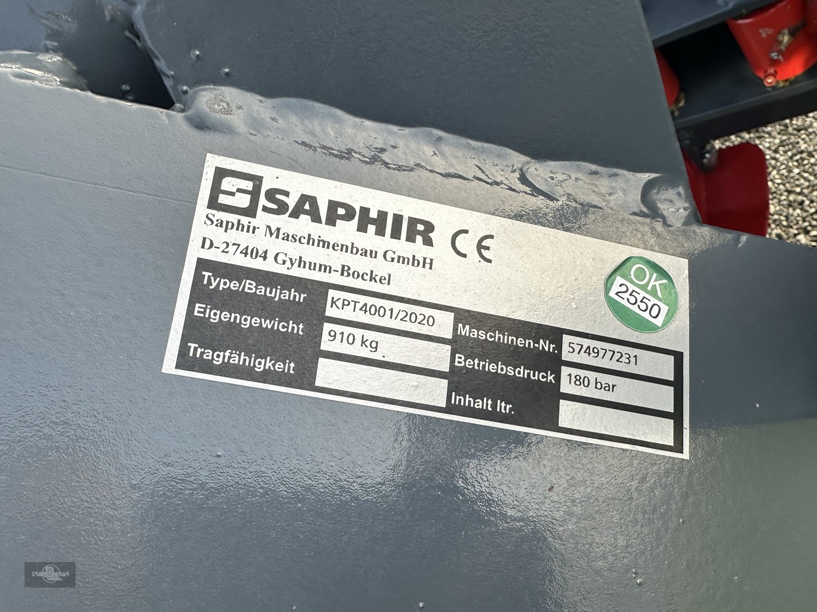 Maisschiebeschild tip Saphir Silierschild Kompakt 4001 Maisschiebeschild wie neu, Gebrauchtmaschine in Rankweil (Poză 8)