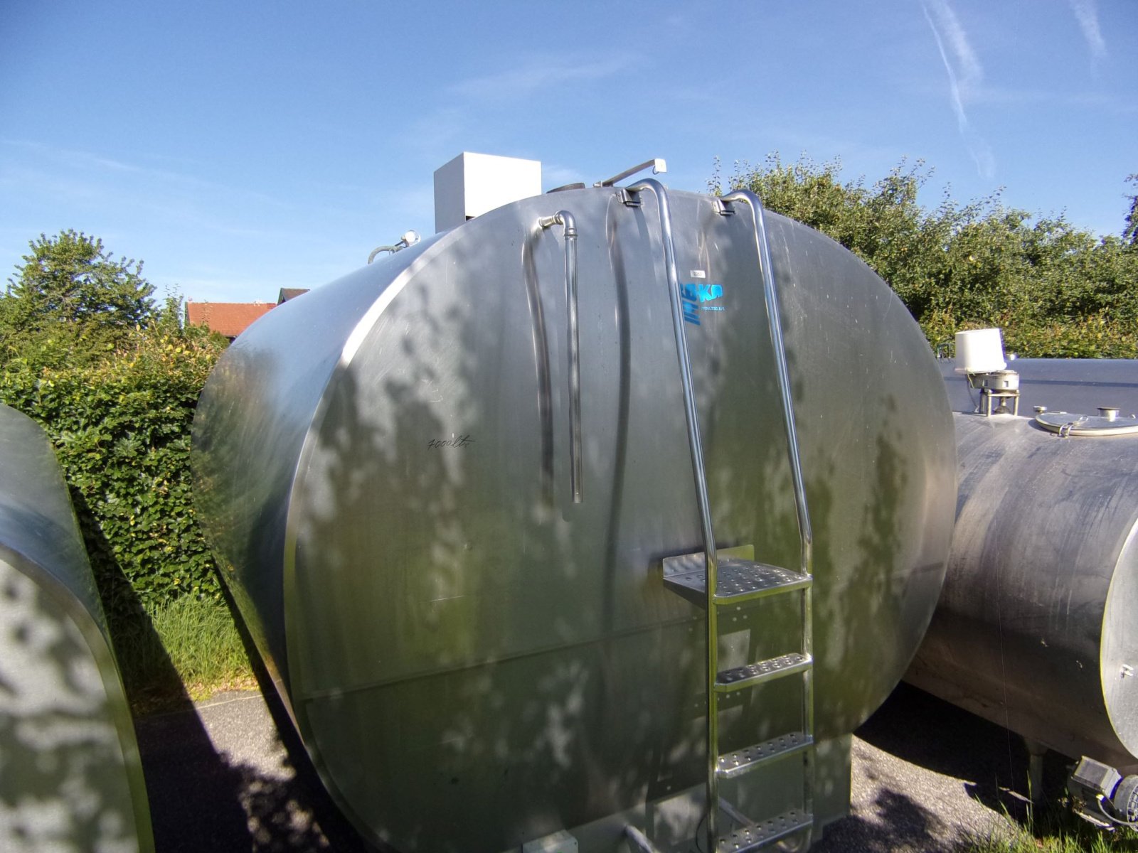 Milchkühltank des Typs Roka Röka 7000, Gebrauchtmaschine in Übersee (Bild 2)