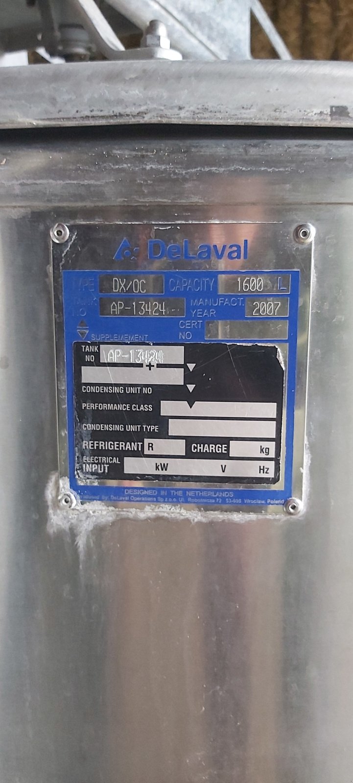 Milchkühlwanne des Typs Alfa Laval Milchkühlwanne 1500l, Gebrauchtmaschine in Leutkirch (Bild 3)