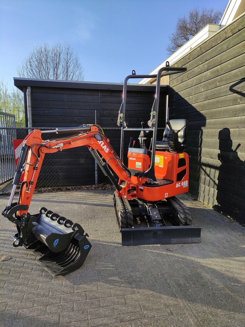 Minibagger tip Atlas AC08b, Neumaschine in Oldebroek (Poză 7)