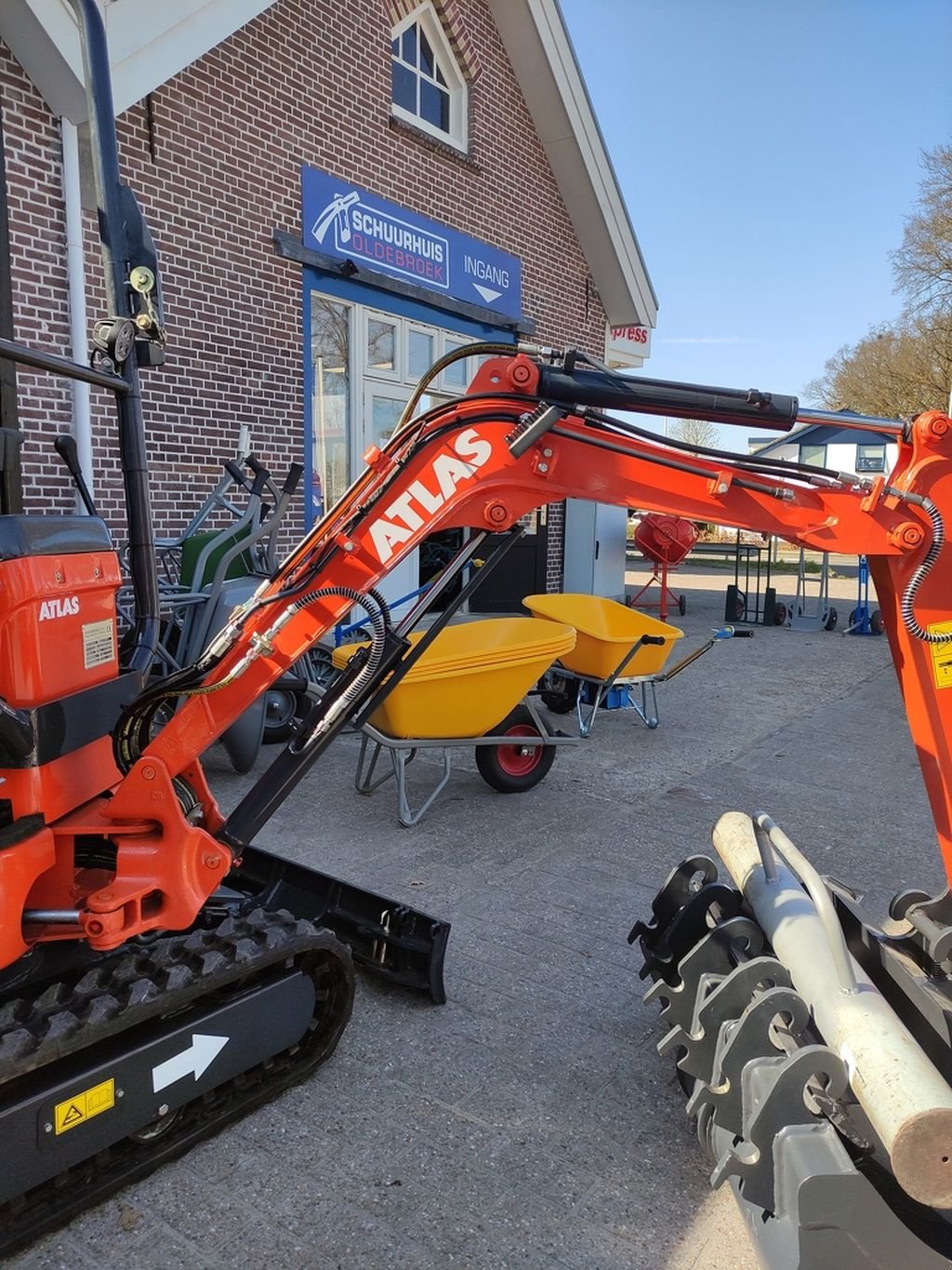 Minibagger tip Atlas AC08b, Neumaschine in Oldebroek (Poză 10)