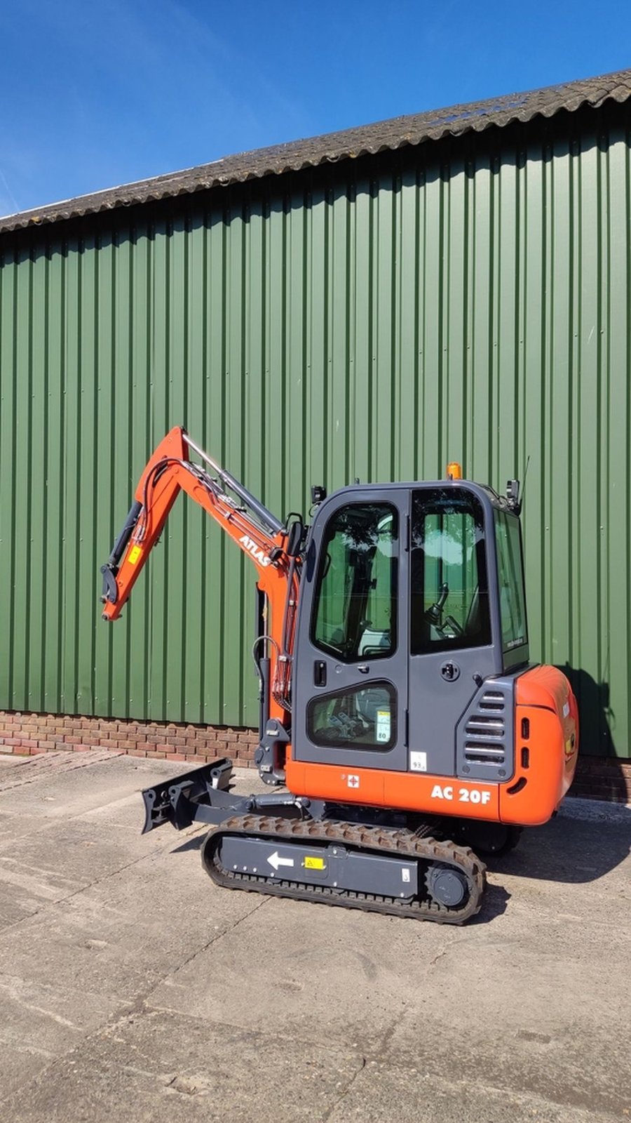 Minibagger of the type Atlas AC20F, Neumaschine in Oldebroek (Picture 7)