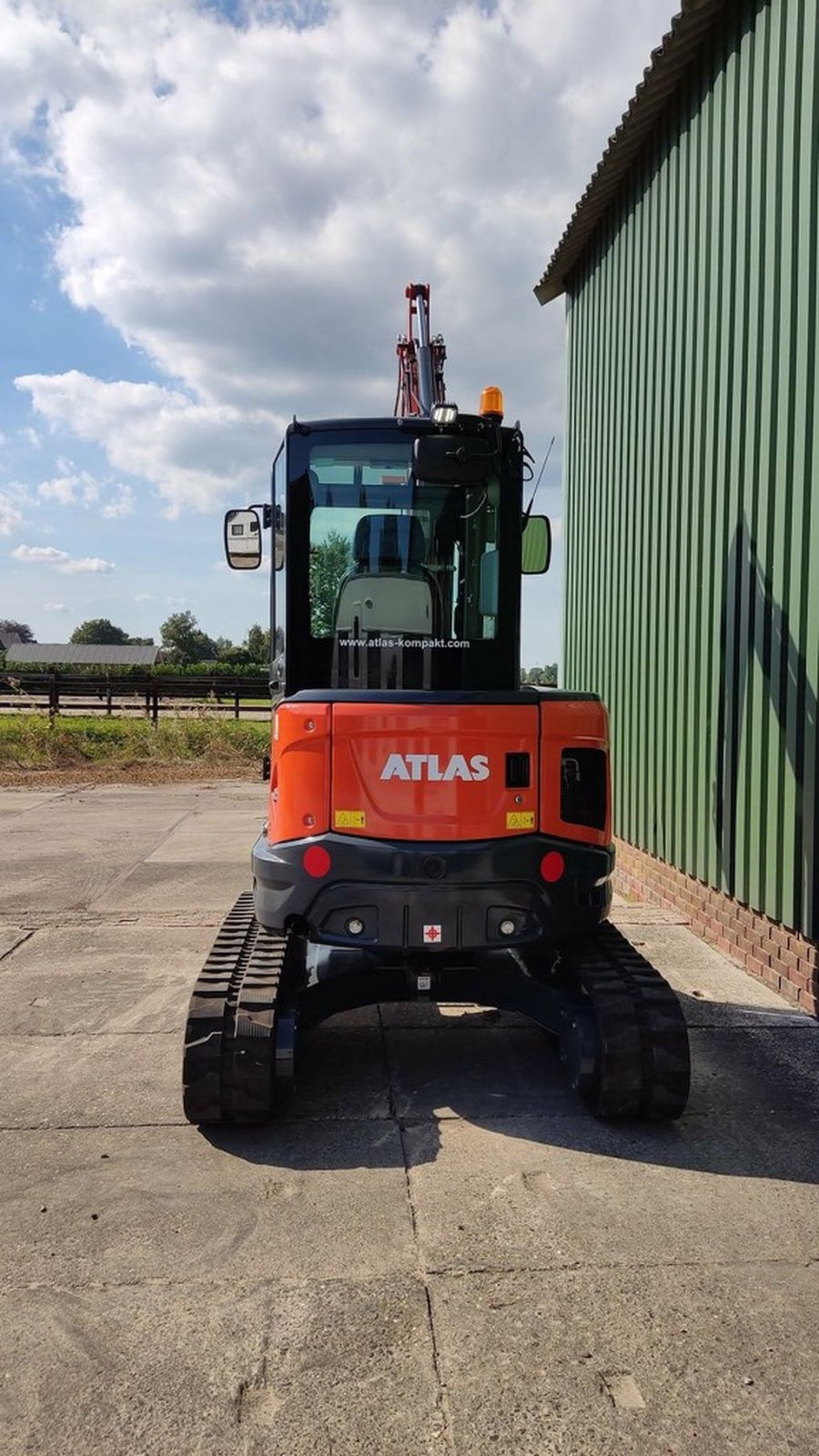 Minibagger del tipo Atlas AC35UF, Neumaschine en Oldebroek (Imagen 7)