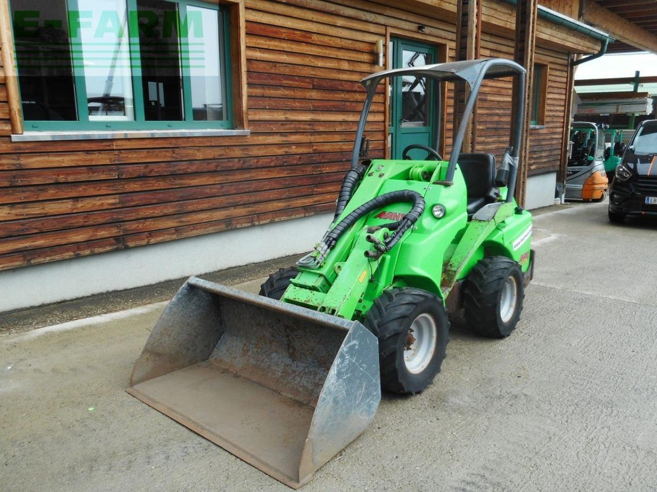 Minibagger typu Avant 528 mit teleskoparm!!, Gebrauchtmaschine w ST. NIKOLAI/DR. (Zdjęcie 2)