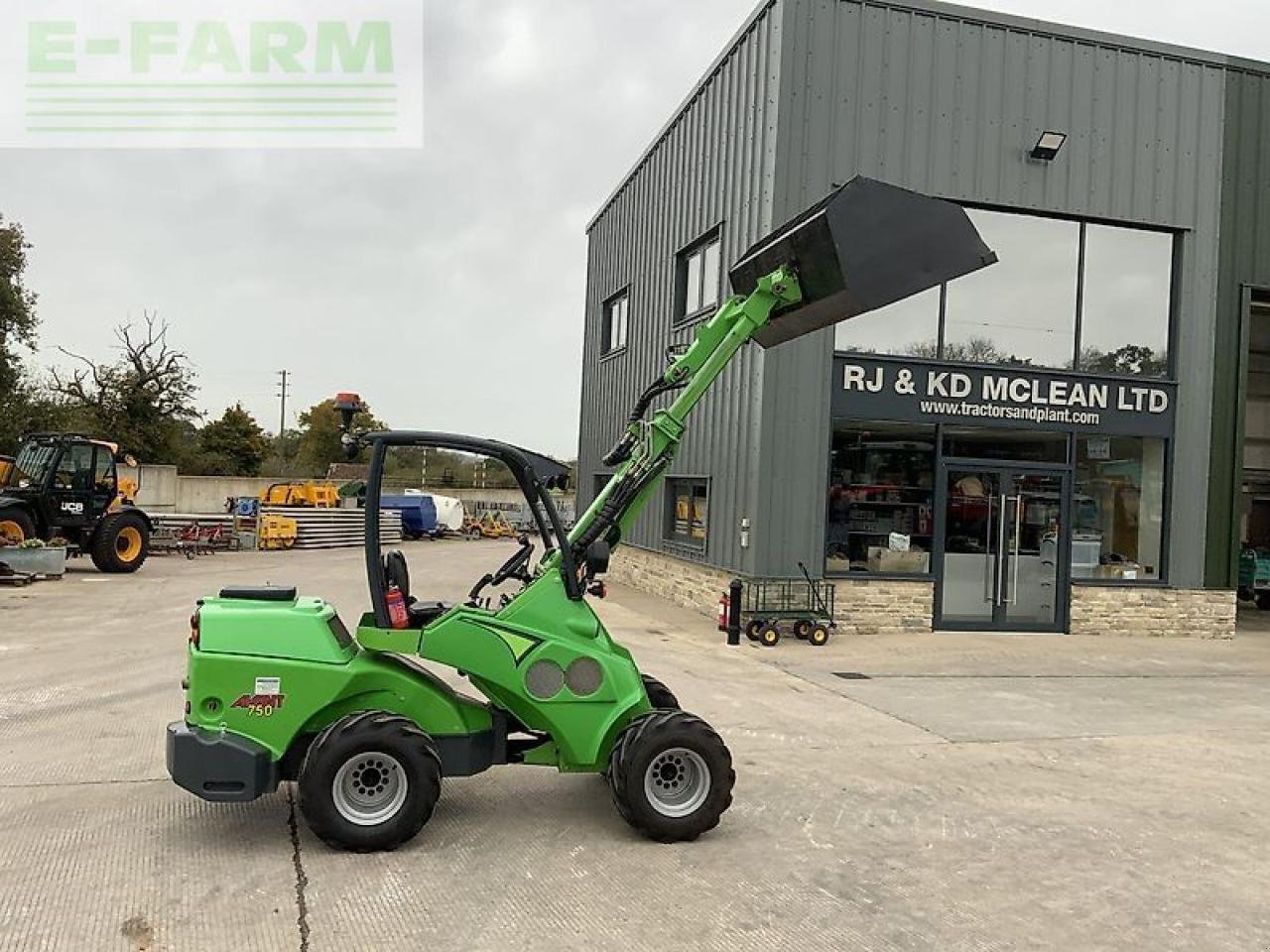 Minibagger van het type Avant 750 wheeled telescopic loading shovel (st20943), Gebrauchtmaschine in SHAFTESBURY (Foto 1)