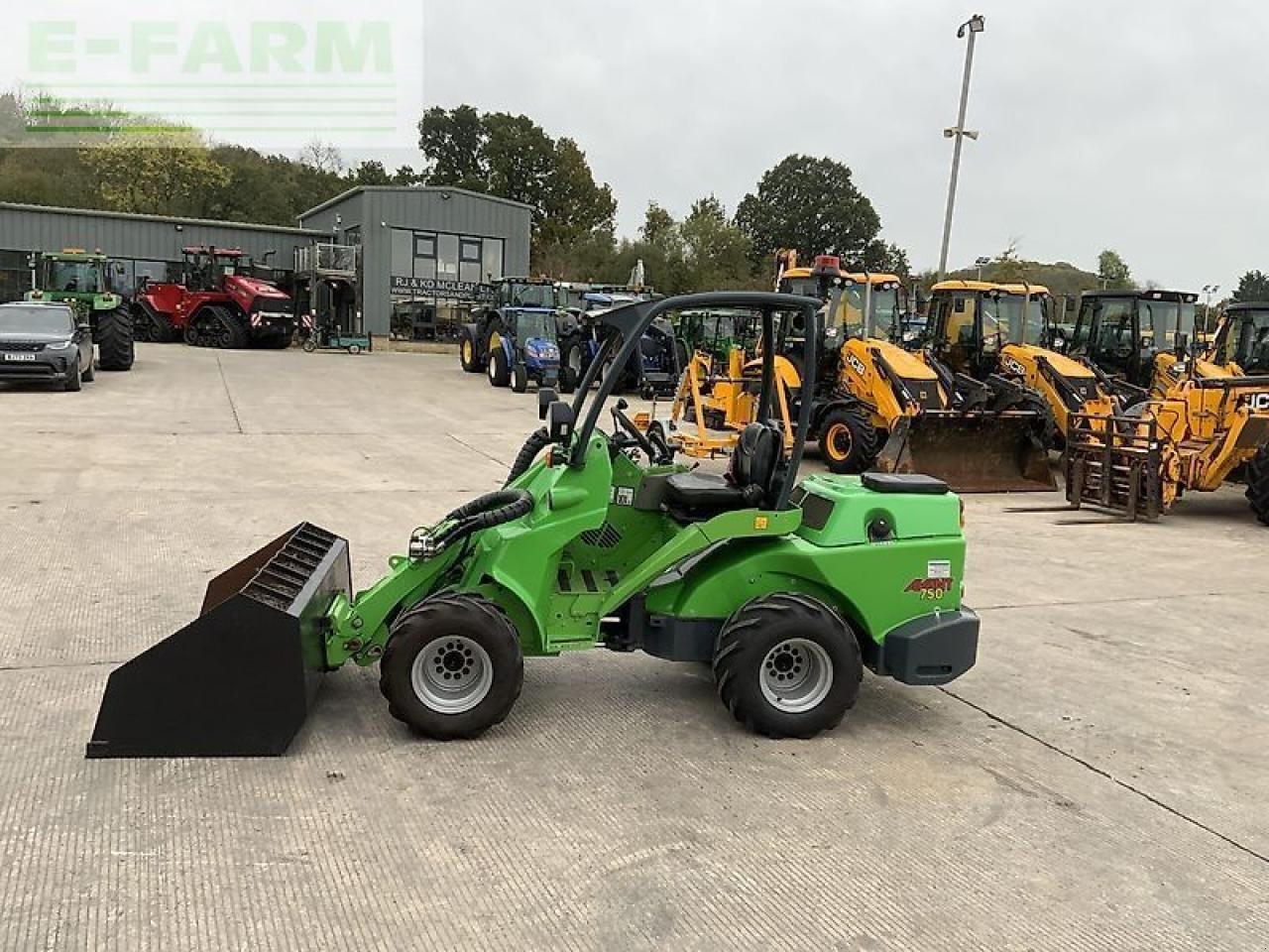 Minibagger tip Avant 750 wheeled telescopic loading shovel (st20943), Gebrauchtmaschine in SHAFTESBURY (Poză 2)