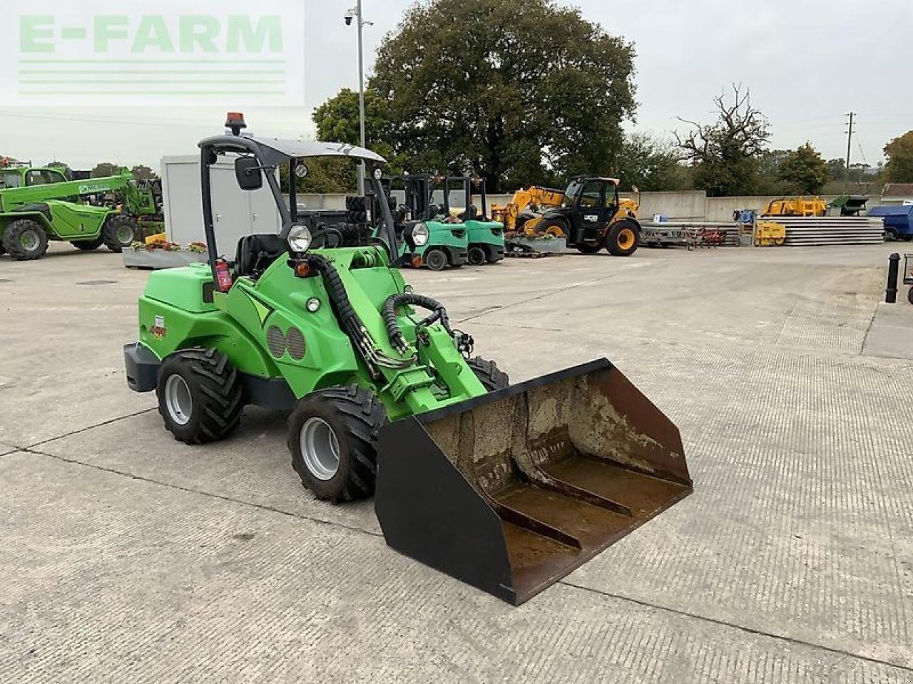 Minibagger del tipo Avant 750 wheeled telescopic loading shovel (st20943), Gebrauchtmaschine en SHAFTESBURY (Imagen 8)