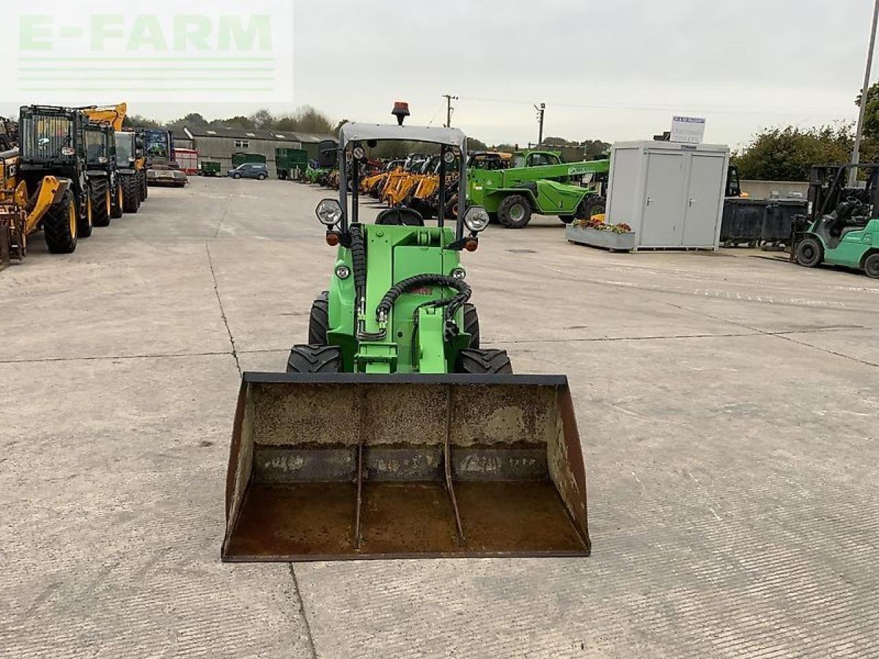 Minibagger van het type Avant 750 wheeled telescopic loading shovel (st20943), Gebrauchtmaschine in SHAFTESBURY (Foto 9)