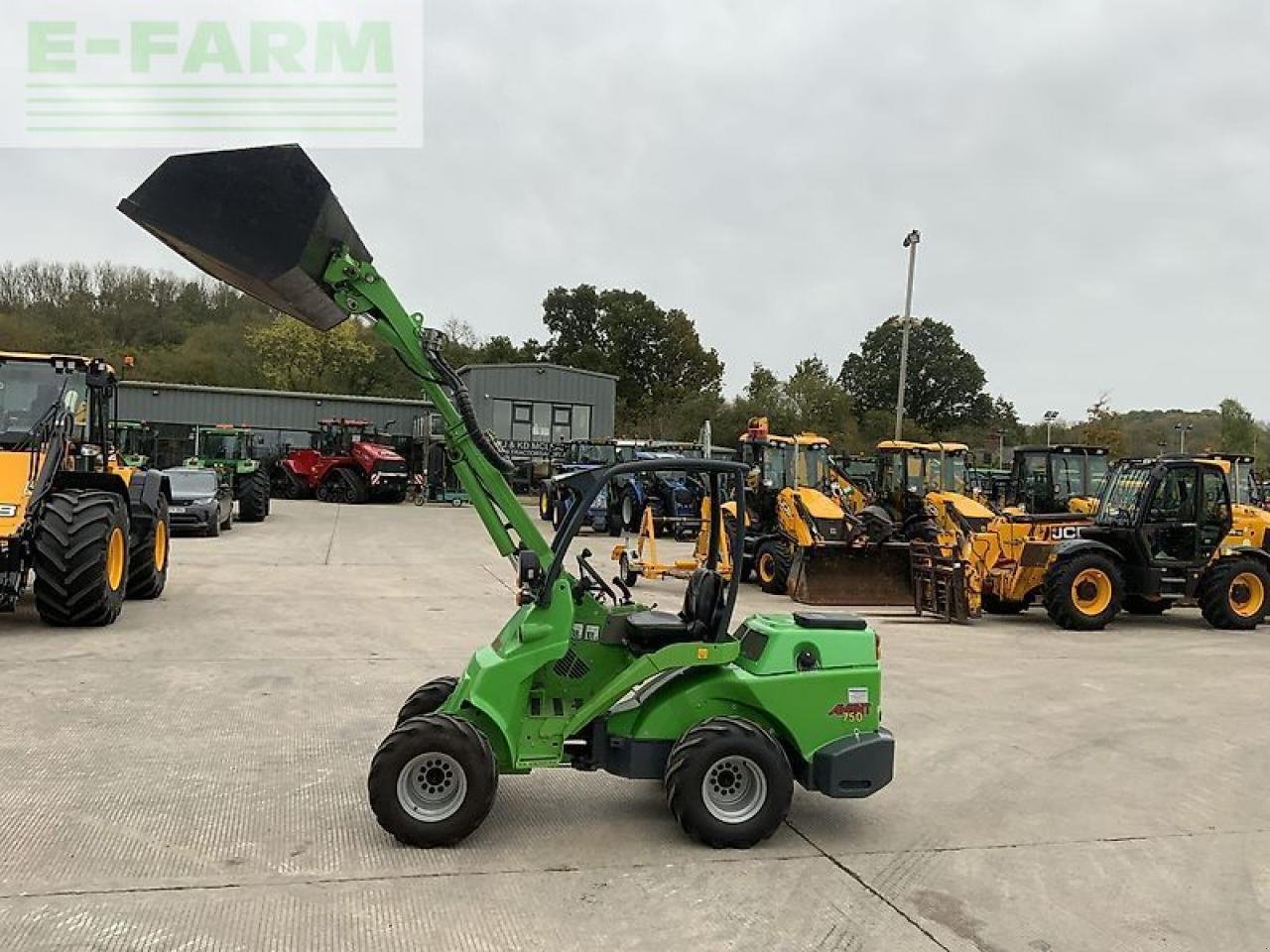 Minibagger van het type Avant 750 wheeled telescopic loading shovel (st20943), Gebrauchtmaschine in SHAFTESBURY (Foto 11)