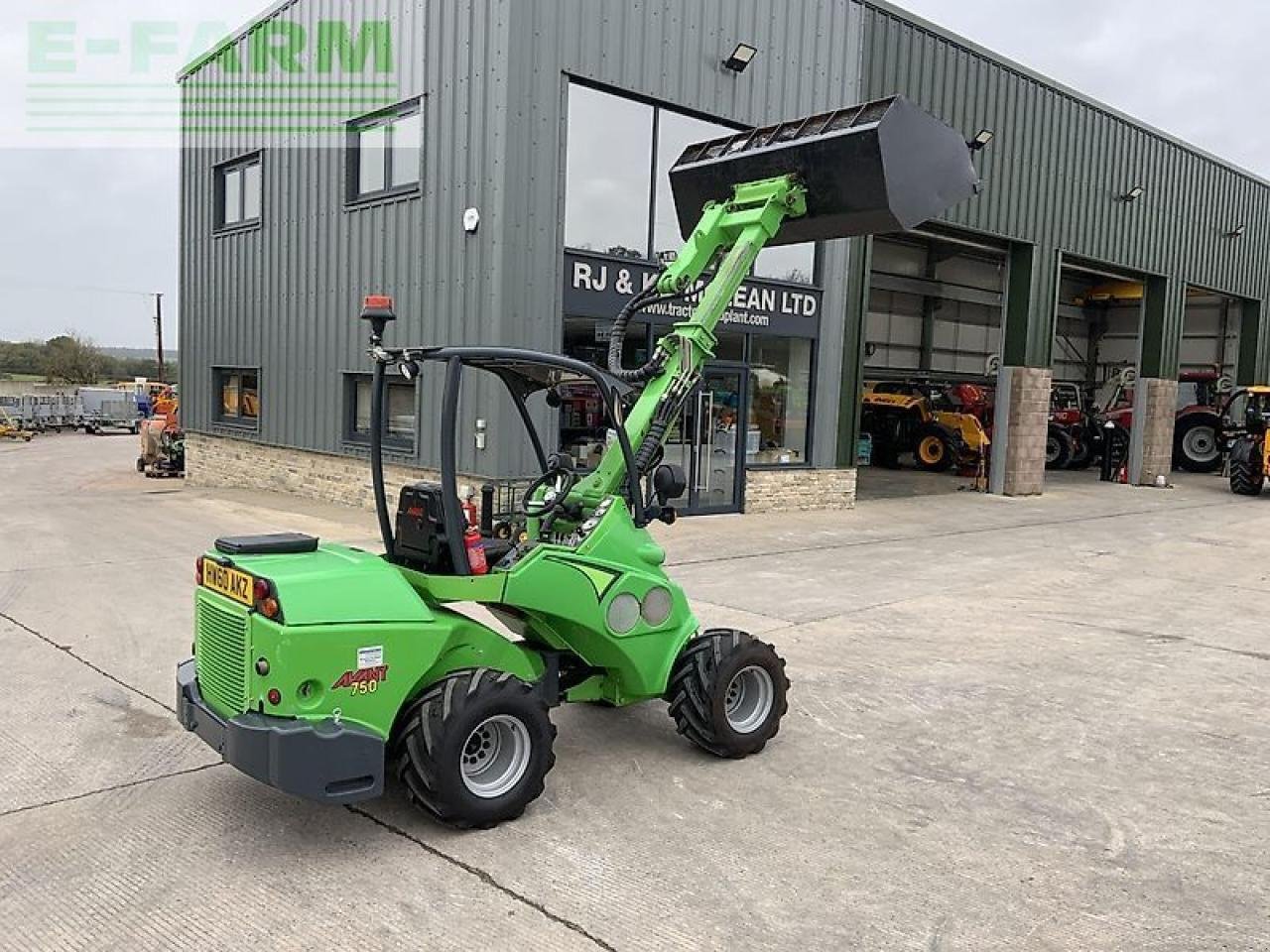 Minibagger del tipo Avant 750 wheeled telescopic loading shovel (st20943), Gebrauchtmaschine en SHAFTESBURY (Imagen 12)