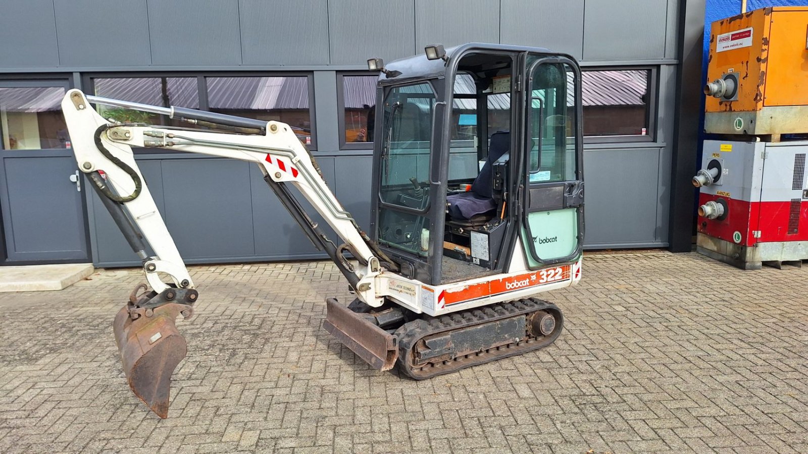 Minibagger typu Bobcat 322, Gebrauchtmaschine v Dronten (Obrázok 1)