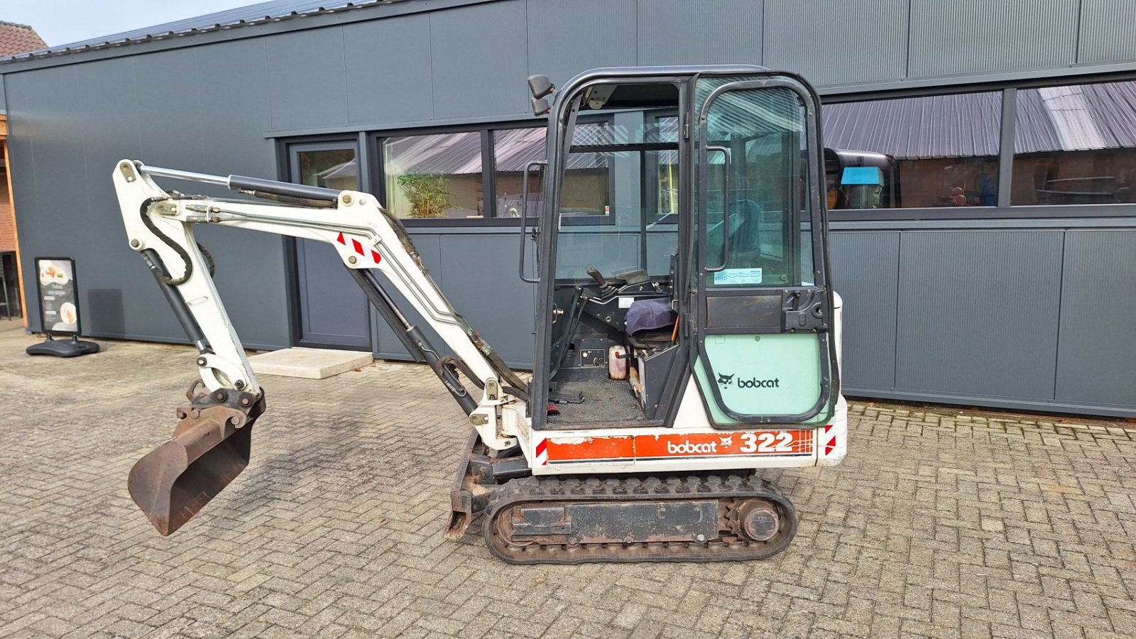 Minibagger типа Bobcat 322, Gebrauchtmaschine в Dronten (Фотография 4)