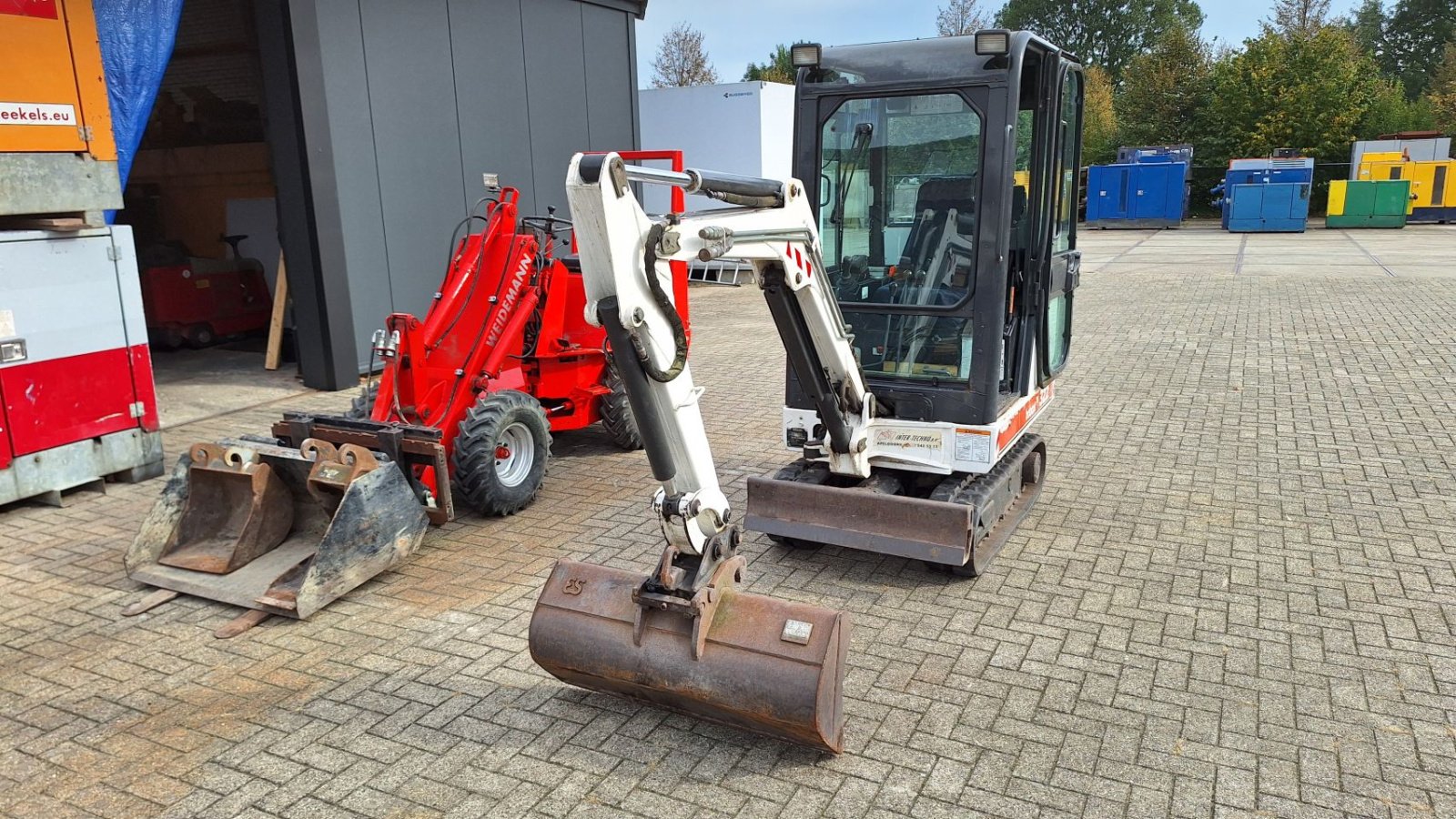 Minibagger van het type Bobcat 322, Gebrauchtmaschine in Dronten (Foto 3)