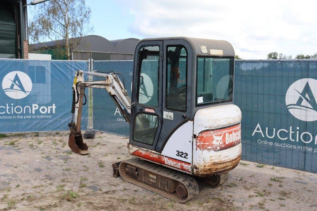 Minibagger of the type Bobcat 322, Gebrauchtmaschine in Antwerpen (Picture 3)