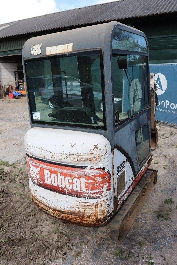 Minibagger типа Bobcat 322, Gebrauchtmaschine в Antwerpen (Фотография 5)