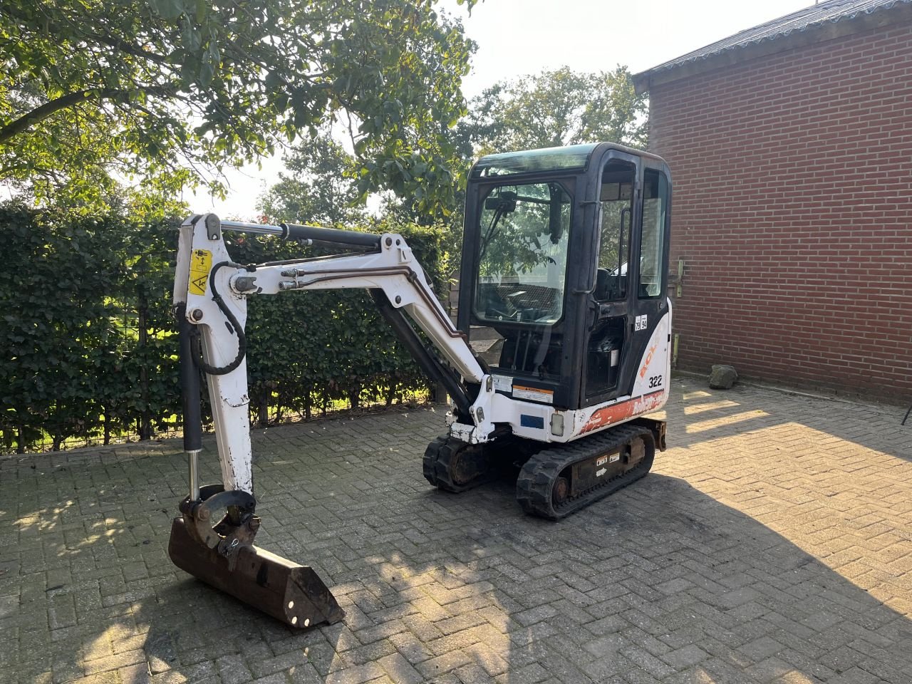 Minibagger tipa Bobcat 322, Gebrauchtmaschine u Buggenum (Slika 2)