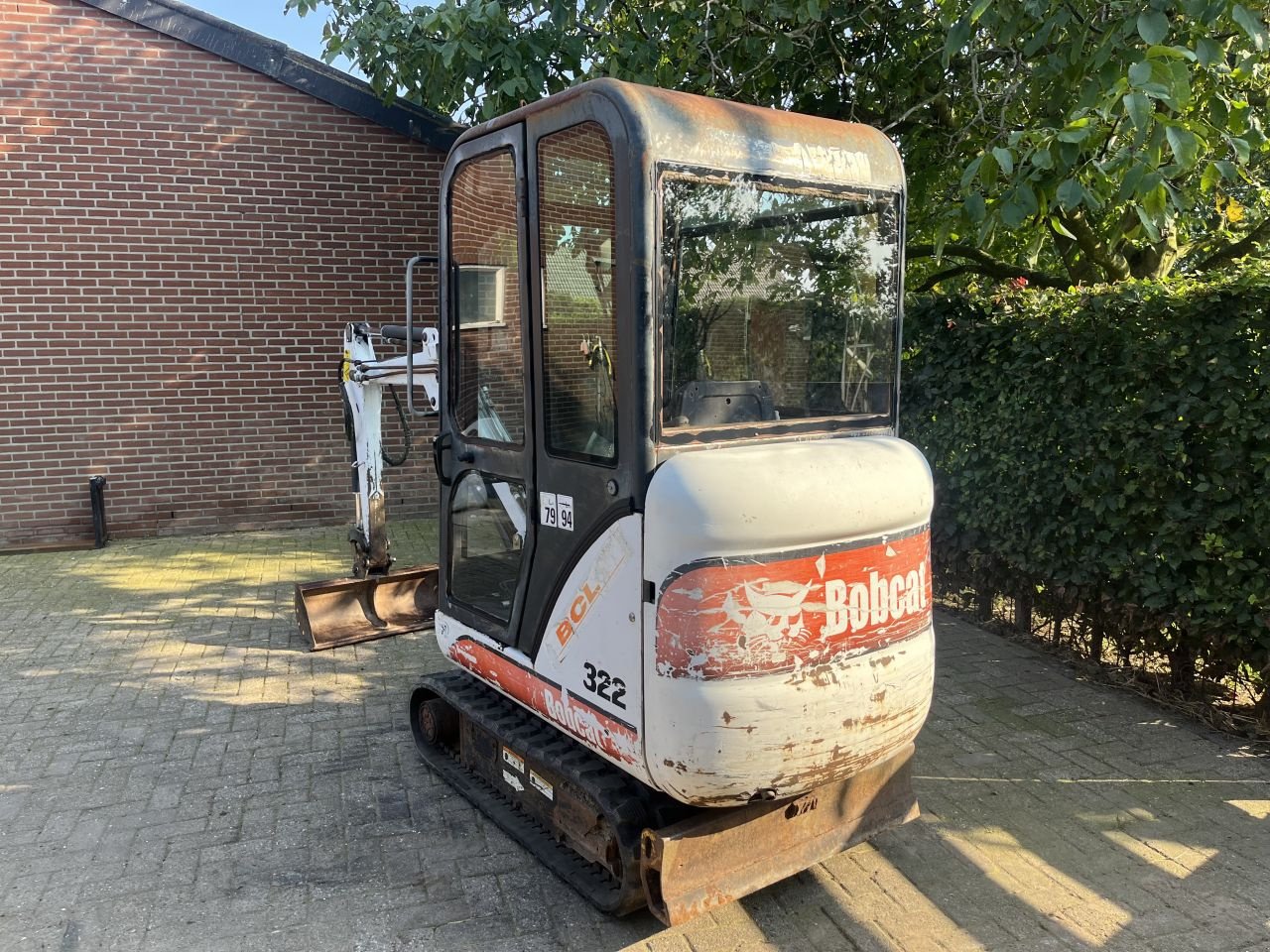 Minibagger tipa Bobcat 322, Gebrauchtmaschine u Buggenum (Slika 4)