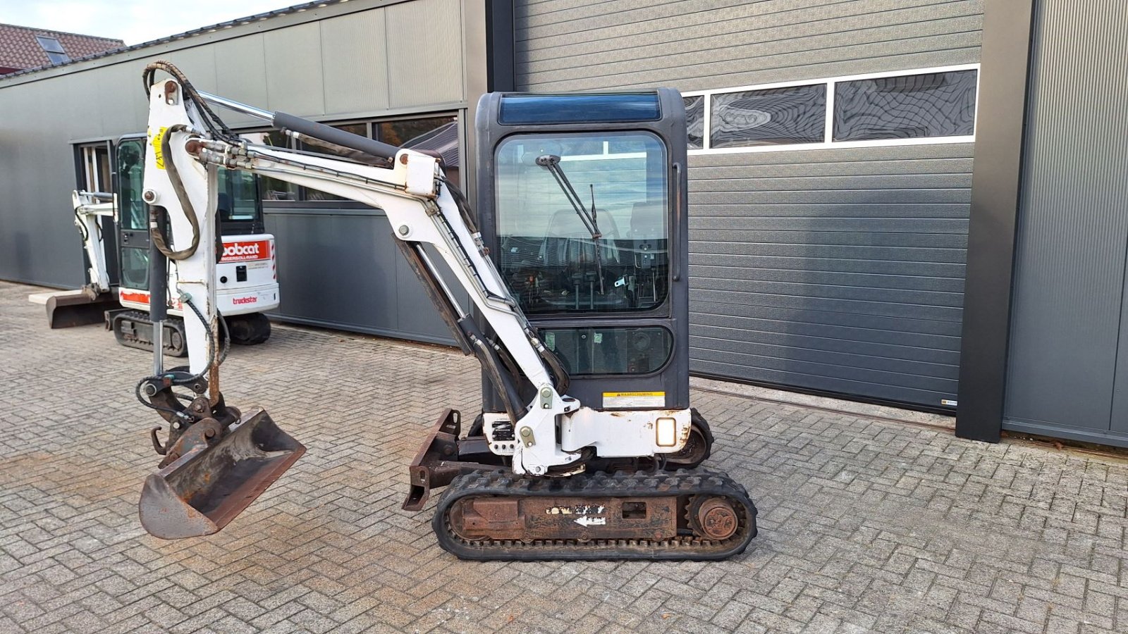 Minibagger van het type Bobcat 323, Gebrauchtmaschine in Dronten (Foto 3)