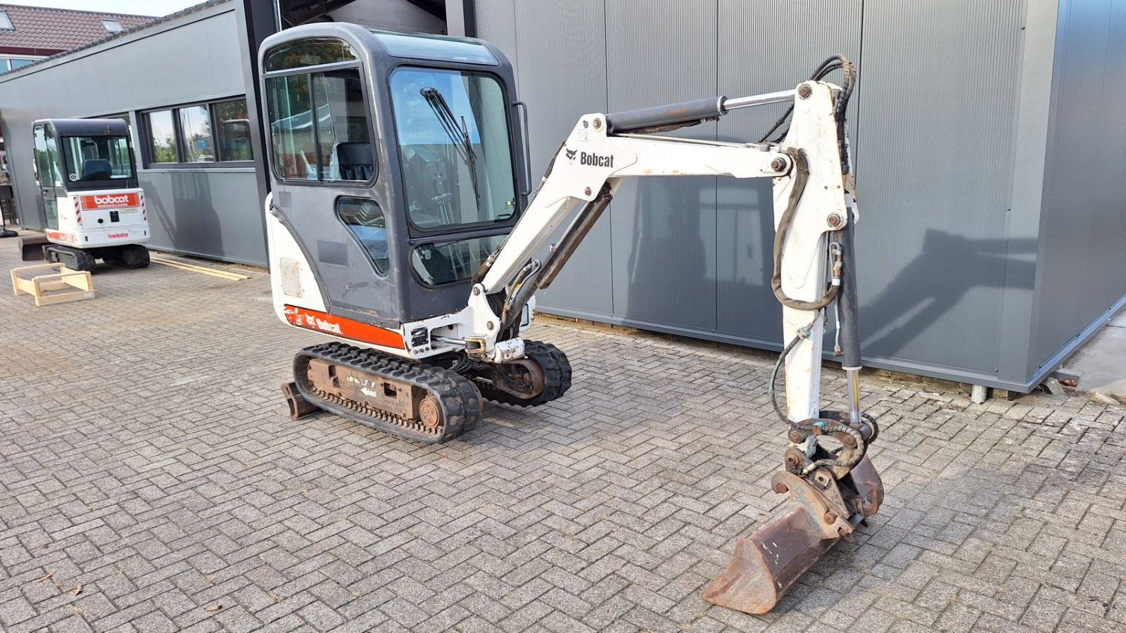 Minibagger del tipo Bobcat 323, Gebrauchtmaschine In Dronten (Immagine 9)